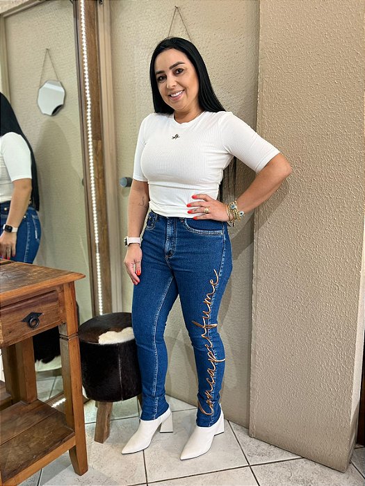 CALÇA JEANS HÉSTIA SKINNY SUPER HIGH LANÇA PERFUME