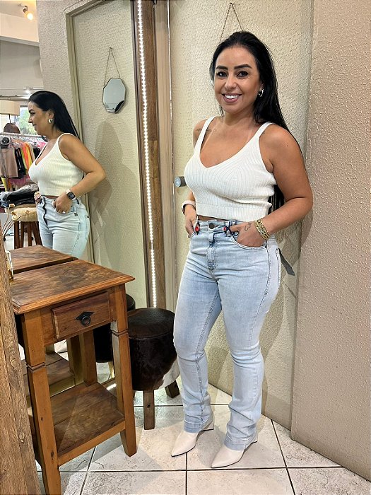 CALÇA JOHN JOHN JEANS RETA
