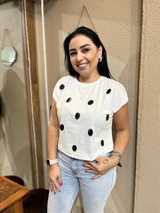 BLUSA MANGA CURTA LEZ A LEZ