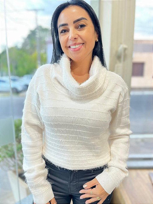 BLUSA OFF GOLA BOBA MARIA PAVAN