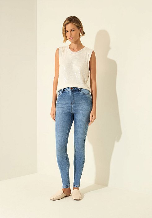 CALÇA JEANS SKINNY LEZ A LEZ