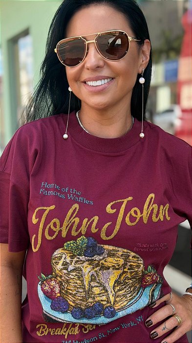 T-SHIRT AMERICAN WAF JOHN JOHN
