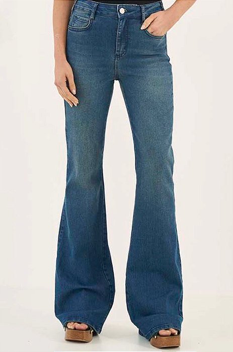 CALÇA JEANS NOVA YORK FLARE COLCCI JEANS