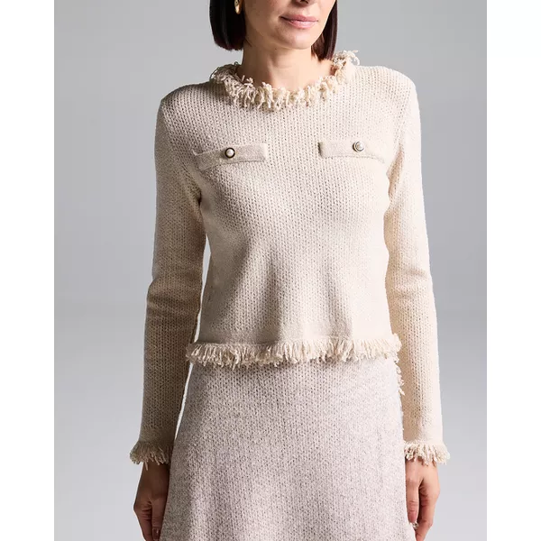 BLUSA LOREN MINI FRANJAS MARIA PAVAN