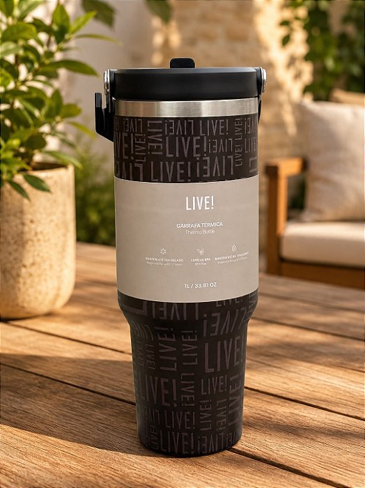GARRAFA TÉRMICA 1L LIVE!