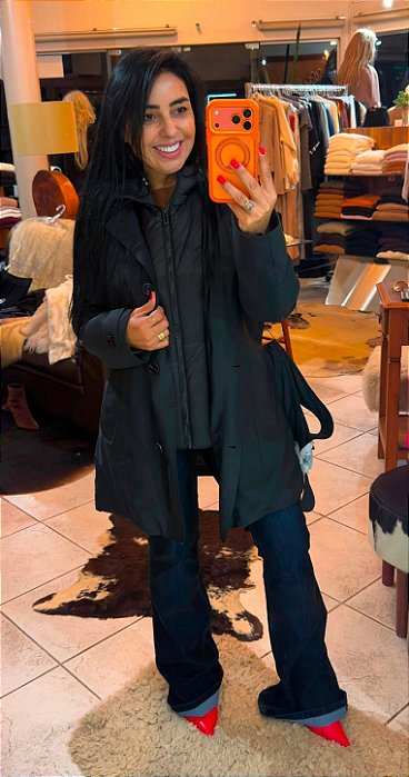 CASACO TRENCH-COAT VISTA REMOVÍVEL ALPELO