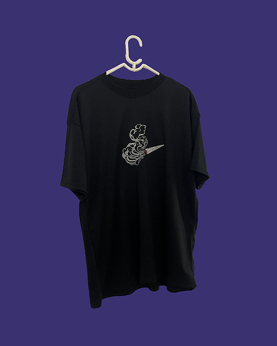 fumacê - preta - oversized