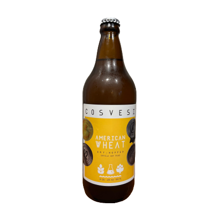 Cerveja Cosvesi American Wheat Garrafa 600ml