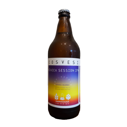 Cerveja Cosvesi Azacca Session IPA Garrafa 600 ml