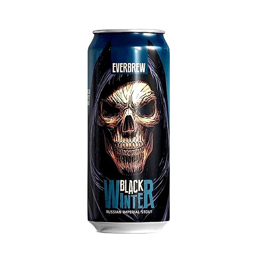 Cerveja Everbrew Black Winter Russian Imperial Stout Lata 473ml