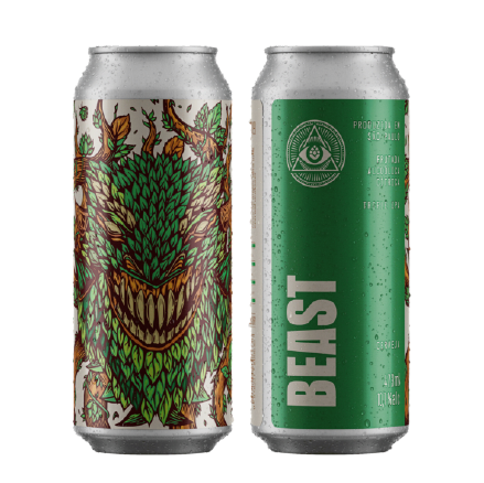 Cerveja Dogma Beast Triple IPA Lata 473ml