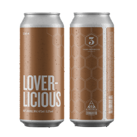 Cerveja Dogma Loverlicious Hazy Double IPA Lata 473ml