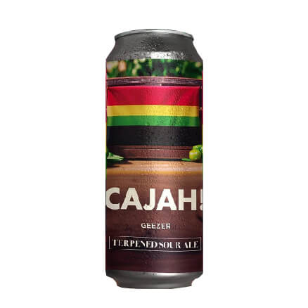 Cerveja Geezer Cajah! Terpened Sour Ale Lata 473ml