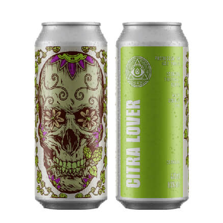 Cerveja Dogma Citra Lover Double Hazy IPA Lata 473ml