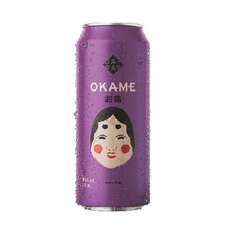 Cerveja Japas Okame Wheatwine Lata 473ml