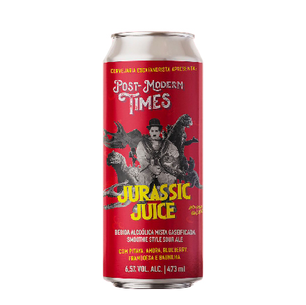 Cerveja Escafandrista Post-Modern Times Jurassic Juice Smoothie Sour Lata 473ml