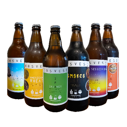 Kit de Cervejas Degustação Cosvesi Compre 5 Leve 6