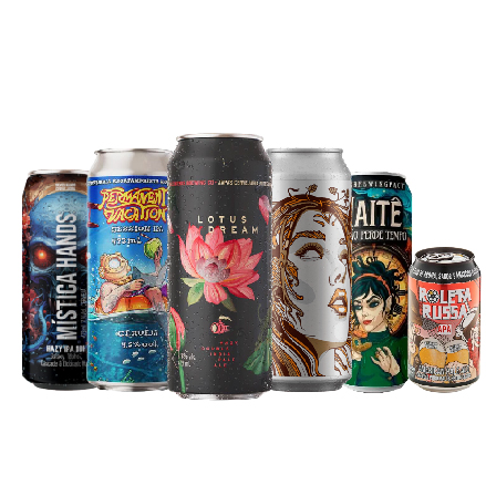 Kit de Cervejas IPAs Compre 5 Leve 6