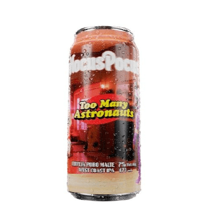 Cerveja Hocus Pocus Too Many Astronauts West Coast IPA 473ml