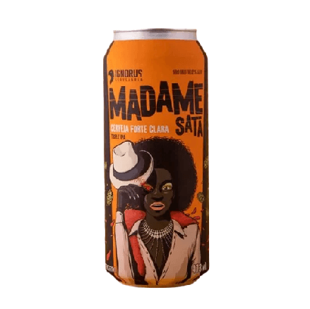 Cerveja Ignorus Madame Satã Triple IPA Lata 473ml