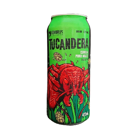 Cerveja Ignorus Tucandera Double IPA Lata 473ml