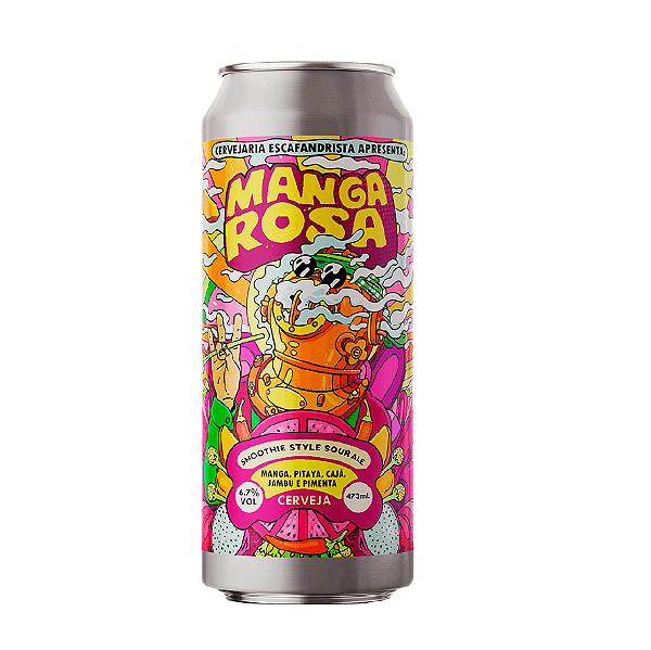 Cerveja Escafandrista Manga Rosa Smoothie Sour Lata 473ml