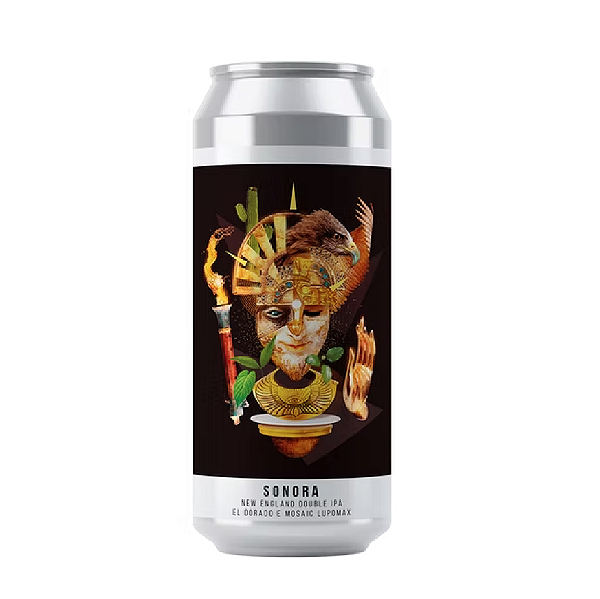 Cerveja Octopus Sonora Double New England IPA Lata 473ml
