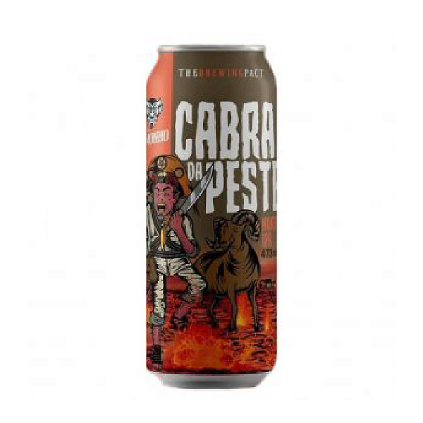 Cerveja Demonho Cabra da Peste Cajá IPA Lata 473ml