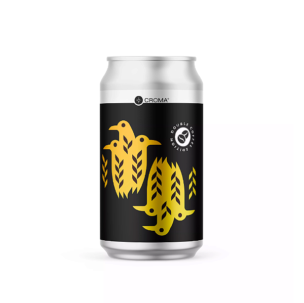 Cerveja Croma Three Little Birds Imperial Coffee Edition Imperial Pastry Stout Lata 350ml