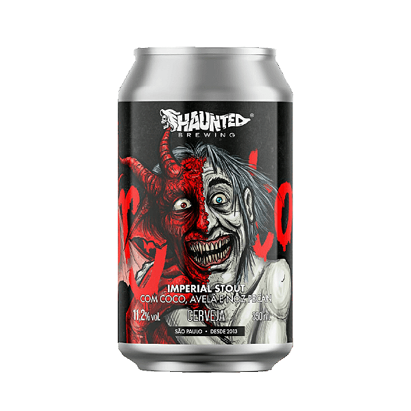 Cerveja Haunted Purgatory Imperial Stout Lata 350ml