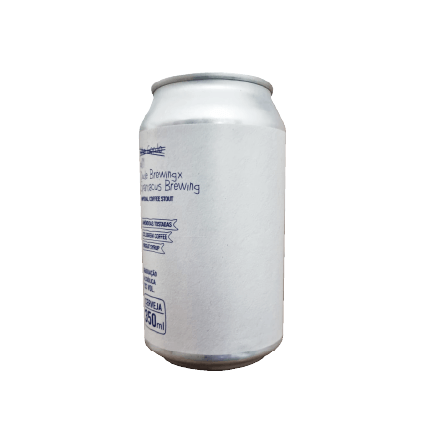 Cerveja Dude Brewing #1 (Collab Spartacus) Imperial Coffee Stout Lata 350ml