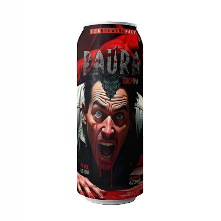 Cerveja Demonho Paúra Double Juicy IPA Lata 473ml