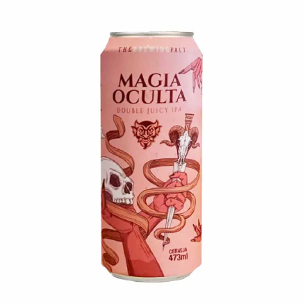 Cerveja Demonho Magia Oculta Double Juicy IPA Lata 473ml
