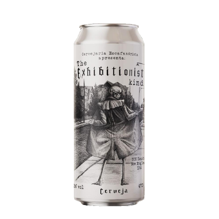 Cerveja Escafandrista The Exhibitionist Kind Double New England IPA Lata 473ml