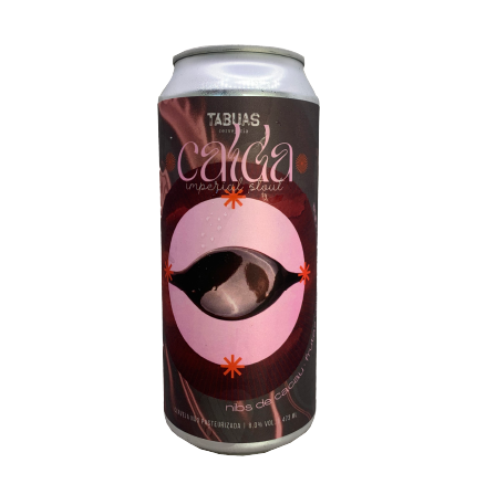 Cerveja Tábuas Calda Imperial Stout Lata 473ml