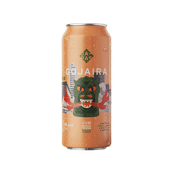 Cerveja Japas Gojaira Hazy IPA Lata 473ml