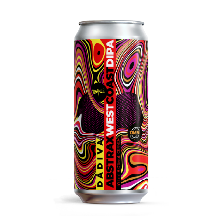 Cerveja Dádiva Abstrax West Coast Double IPA Lata 473ml