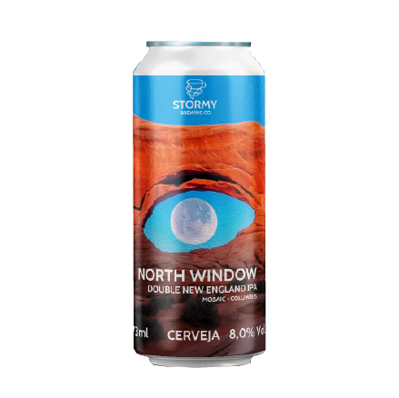 Cerveja Stormy North Widow Double New England IPA 473ml