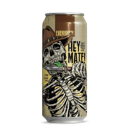 Crerveja Everbrew Hey Mate New Zealand Juicy IPA Lata 473ml