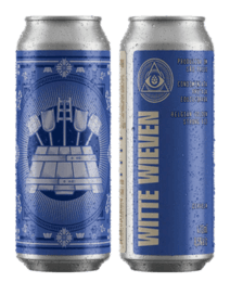 Cerveja Dogma Witte Wieven Golden Strong Ale Lata 473ml