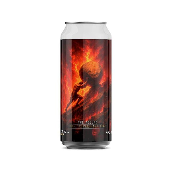 Cerveja Spartacus The Absurd Triple New England IPA Lata 473ml