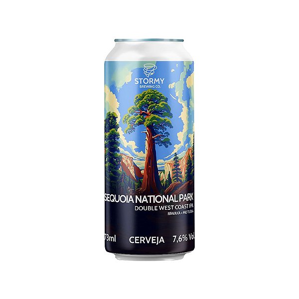 Cerveja Stormy Sequoia National Park Double West Coast IPA Lata 473ml