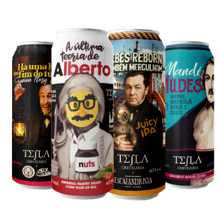 Kit Degustação Cervejas Tesla