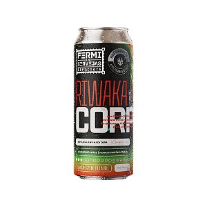 Cerveja Fermi Riwaka Corporation New Zealand Hazy Double IPA Lata 473ml