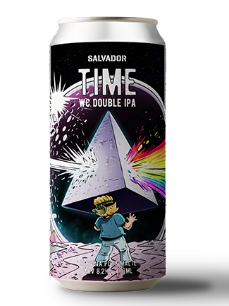 Cerveja Salvador Brewing Time Double West Coast IPA Lata 473ml
