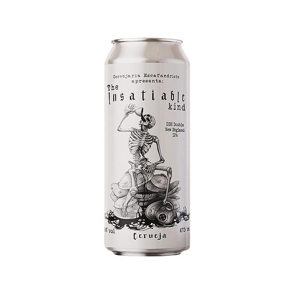 Cerveja Escafandrista The Insatiable Kind Double New England IPA Lata 473ml