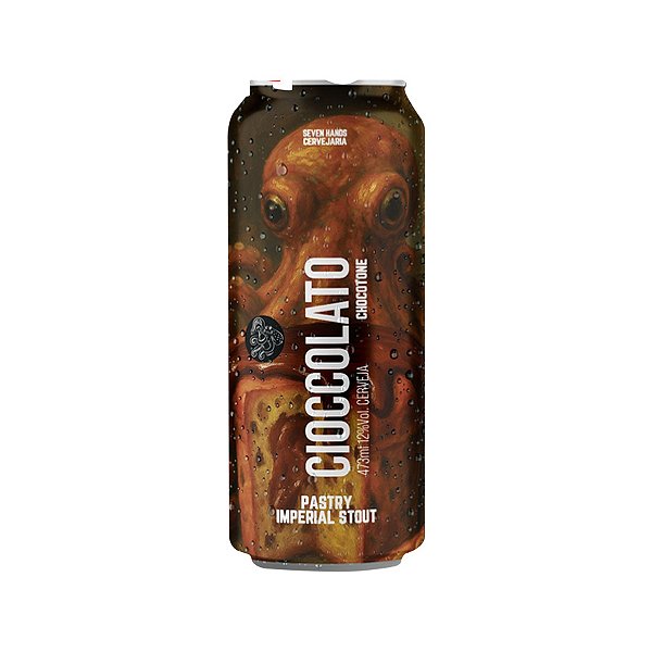 Cerveja Seven Hands Cioccolato Imperial Pastry Stout 473ml