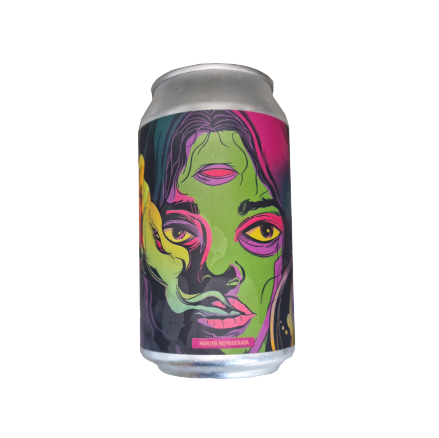 Cerveja Dude Brewing Dark Side Witch Fresh Espresso Stout Lata 350ml