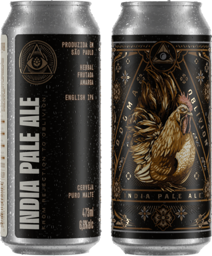 Cerveja Dogma From Rejection To Oblivion IX English IPA Lata 473ml