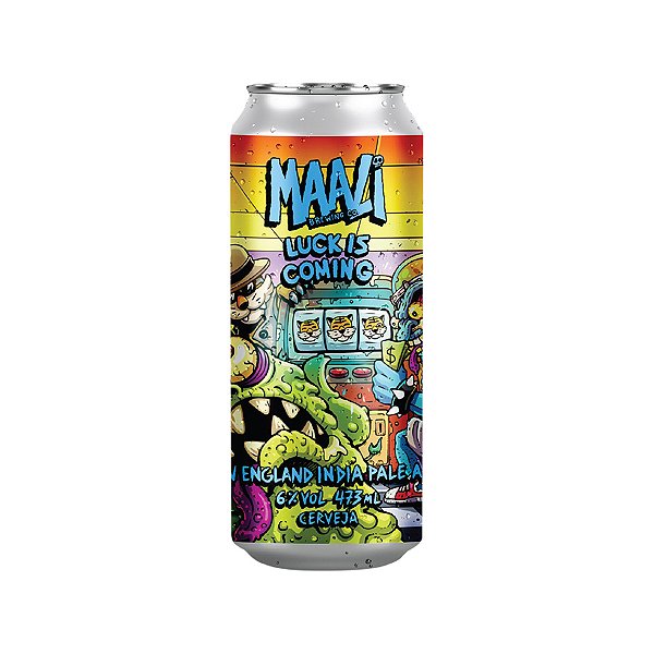 Cerveja Maali Luck Is Coming! New England IPA Lata 473ml